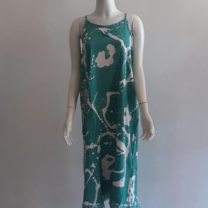 daster batik cap tanktop TL premium ijo