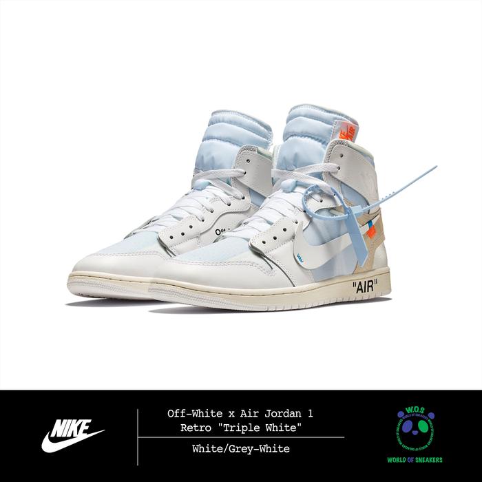Off-White x Air Jordan 1 Retro “Triple White”