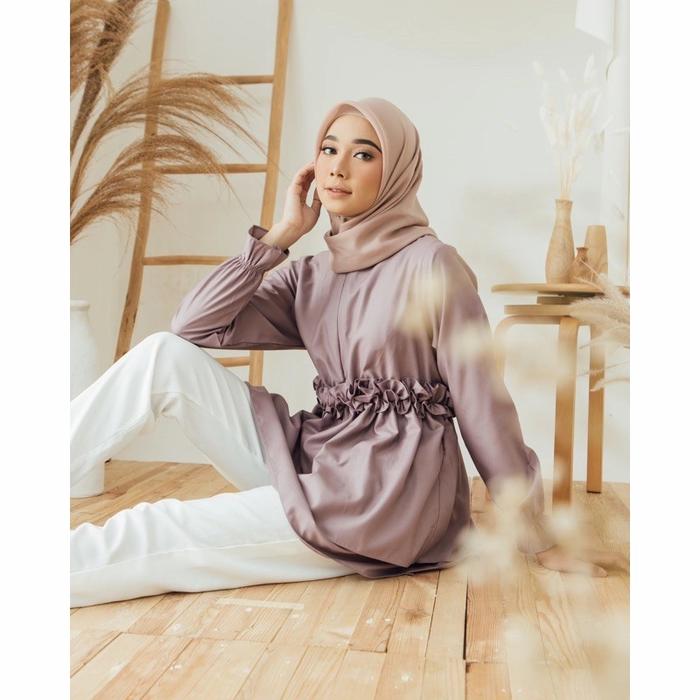 Teras Baju kartika Blouse Mauve - L