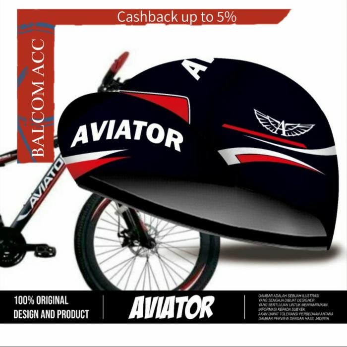 TOPI SEPEDA CAP AVIATOR