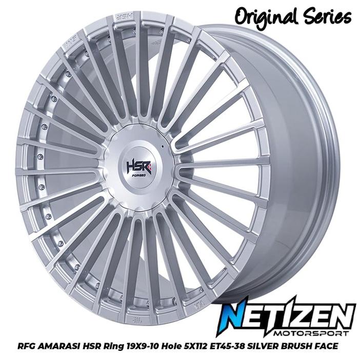 Velg Mobil Ring 19 ORIGINAL RFG AMARASI HSR R19 Lebar 9/10 PCD 5x112