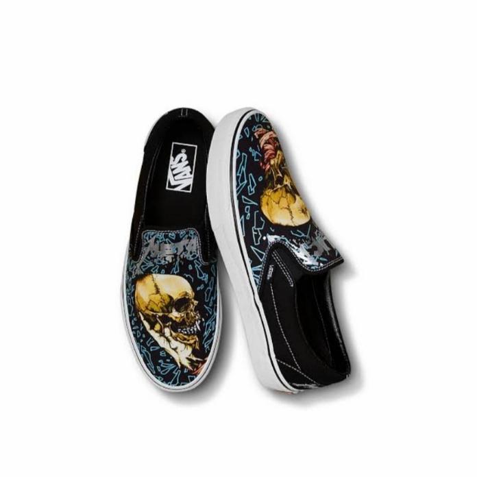 VANS CLASSIC SLIP ON X METALLICA 2021 ORIGINAL RESMI