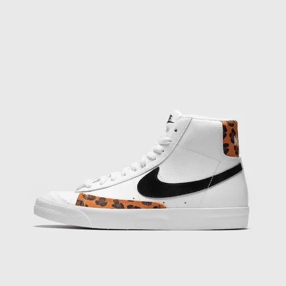 Sepatu Nike Blazer Mid 77 GS White Black Leopard Original BNWB Murah
