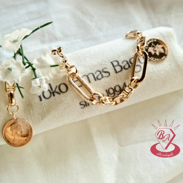 Gelang emas ubs koin kd.300 6k