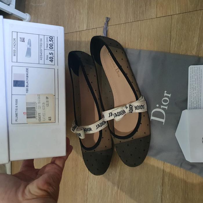 flat shoes miss dior size 40,5 j'adior