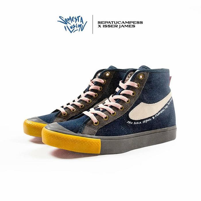 sepatu campess x isser james
