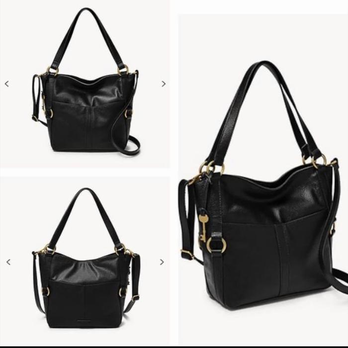 Tas fossil sam shopper black