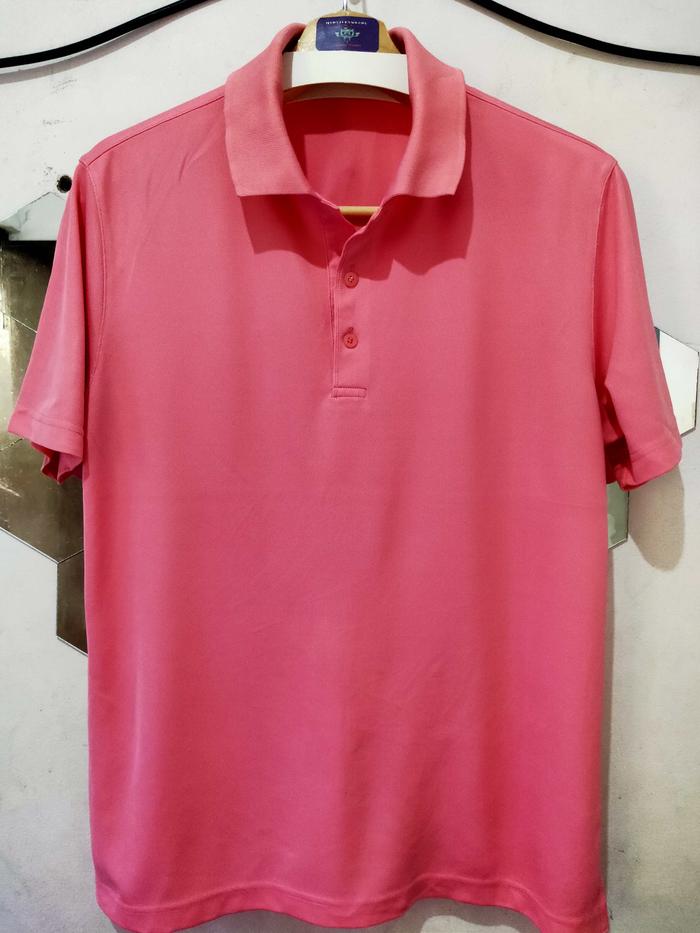 Kaos Polo Zishen Homme Pink Polos