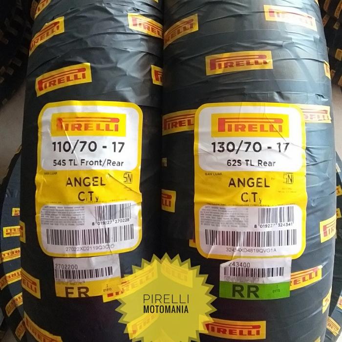 Paket Ban Pirelli Angel City 110/70-17 & 130/70-17