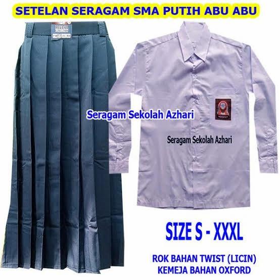 Jasa jahit setelan seragam sekolah