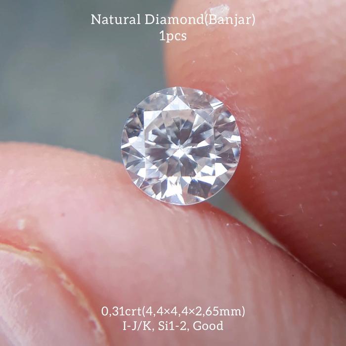 Berlian Banjar 0.31ct 0.30Crt