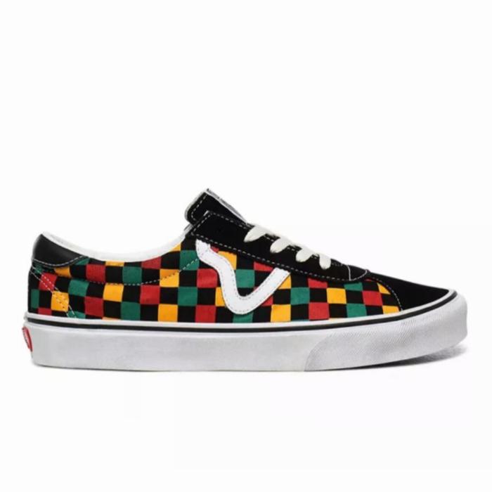 Vans Sport Washed Checkerboard Black Multi