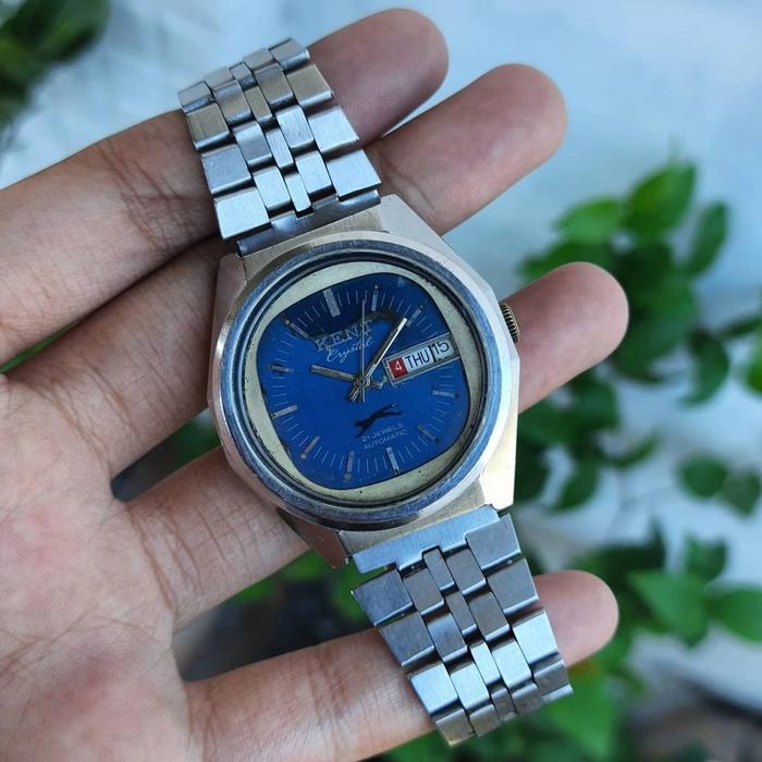 JAM TANGAN KENT CRYSTAL DAYDATE