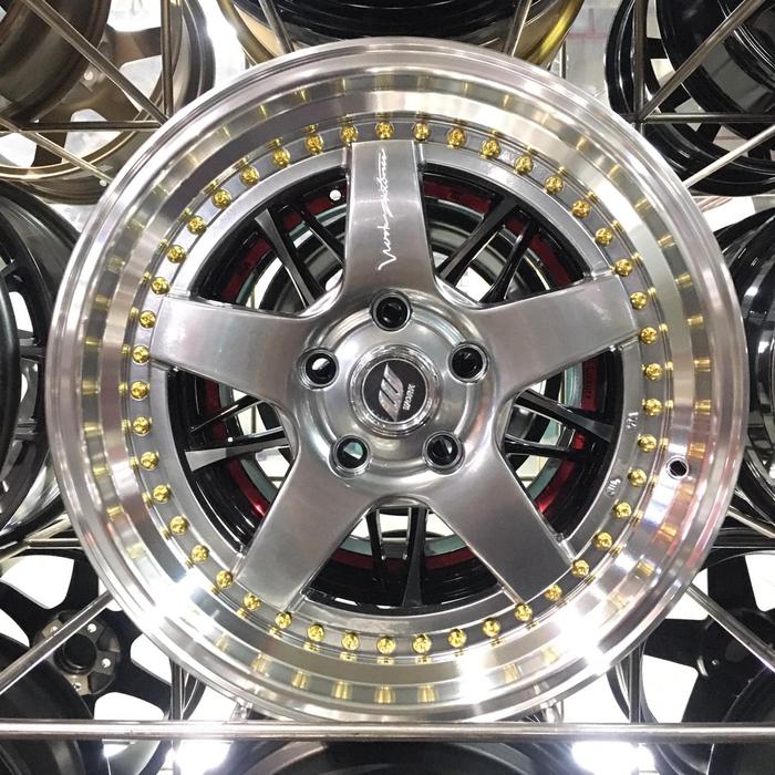 Velg racing ring 17 inch Rep. Works W5S H5 Celong Mobil Civic, Innova
