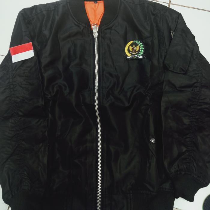 jaket bomber DPR RI logo bordir eksklusif jaket DPR RI