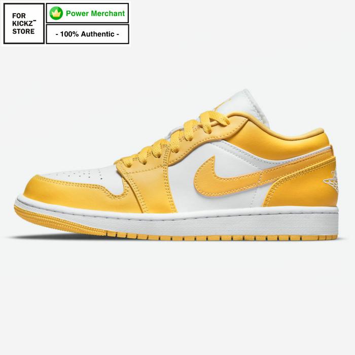 NIKE AIR JORDAN 1 LOW MUSTARD POLLEN