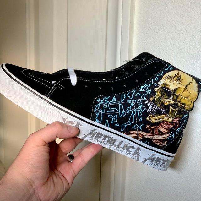 Vans Sk8Hi x Metallica Sad But True