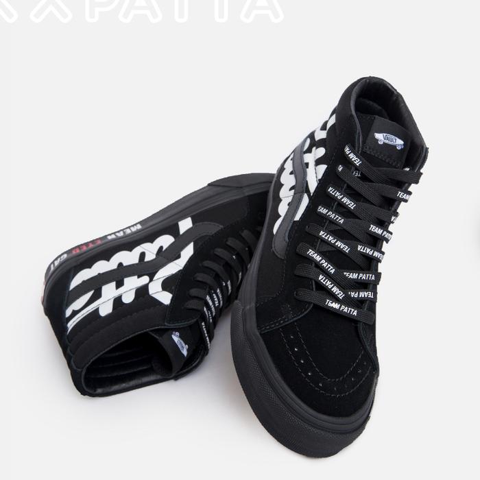 Vans Vault OG Sk8 Hi Patta Black