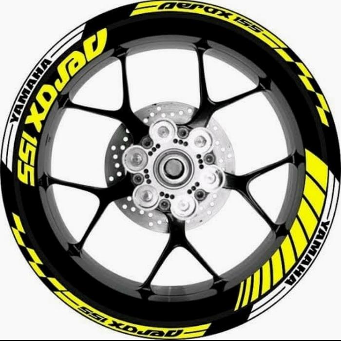 sticker velg aerox stiker velk aerox 155