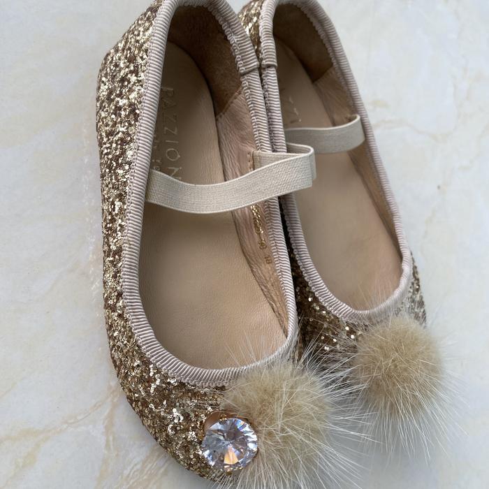 preloved sepatu anak perempuan merek Pazzion untuk anak umur 2-3th