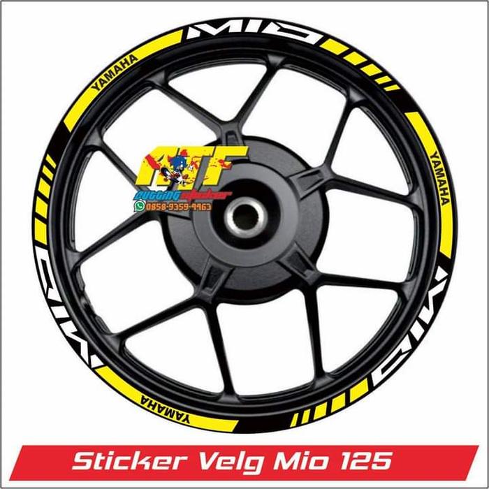 sticker velg mio m3 custom
