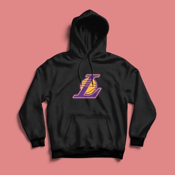 HOODIE BASKETBALL NBA LA LAKERS LOGO JAKE HOODIE