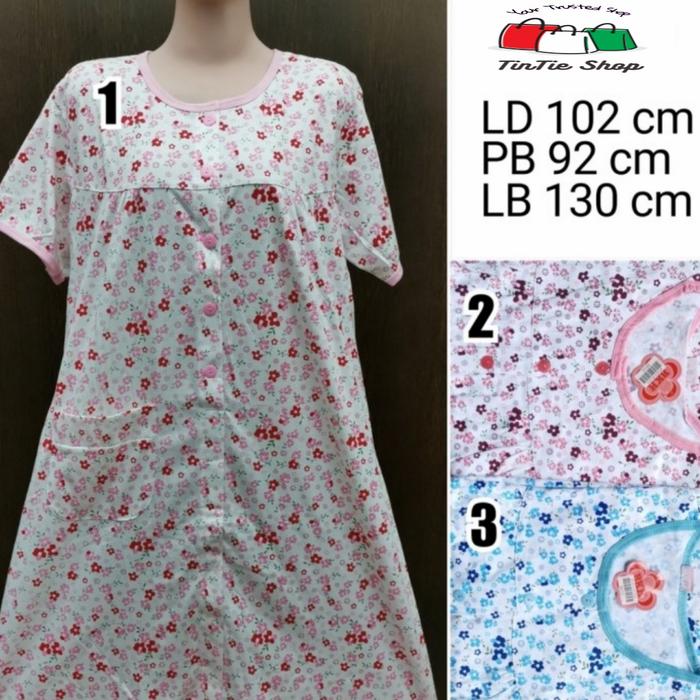 Baju tidur BKH / Daster Wanita berkancing