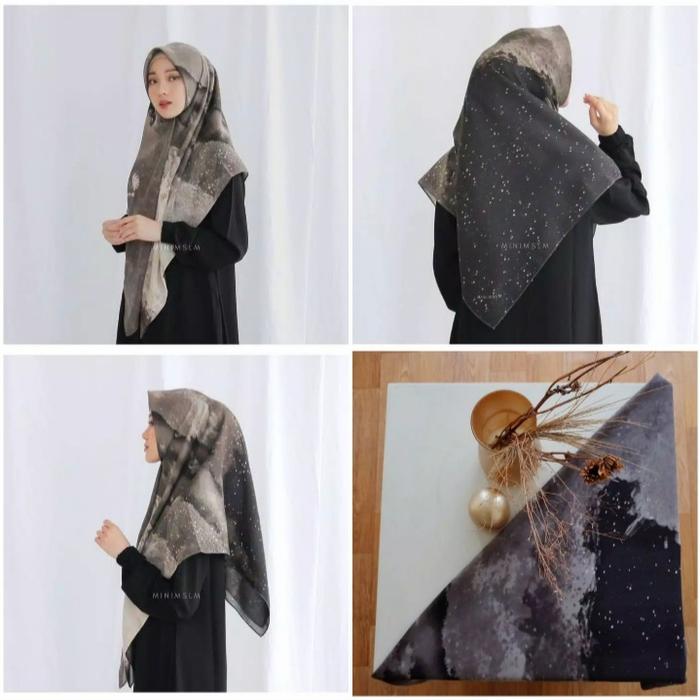 Cloudy Scarf (Printed Voal) | MINIMSLM