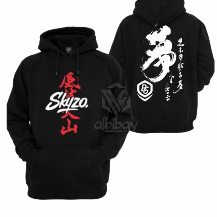jaket hoodie pria skyzo babygang