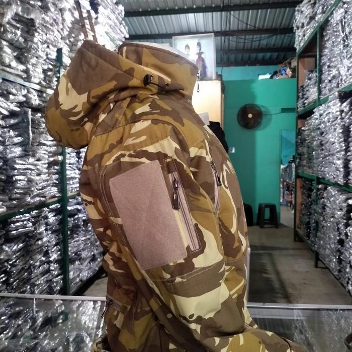 Jaket TNI model loreng gurun