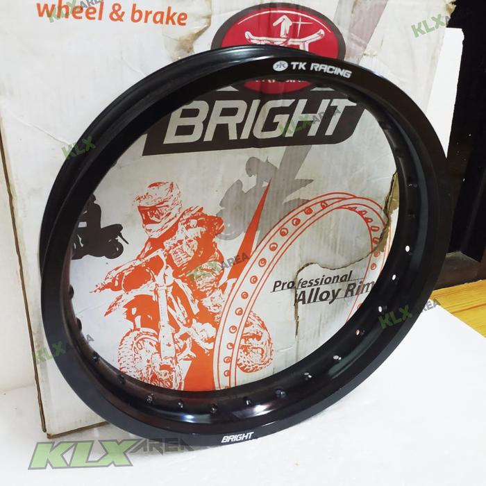 Velg TK 250/17 ? Velg TK Japan 250 Ring 17 Holes Lubang 28 Black