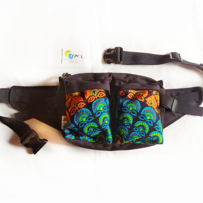 Tas pinggang etnik mandala tapestry