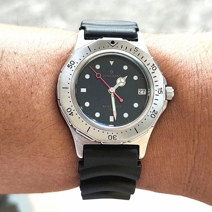 Jam JUNGHANS Germany Diver battery ORIGINAL