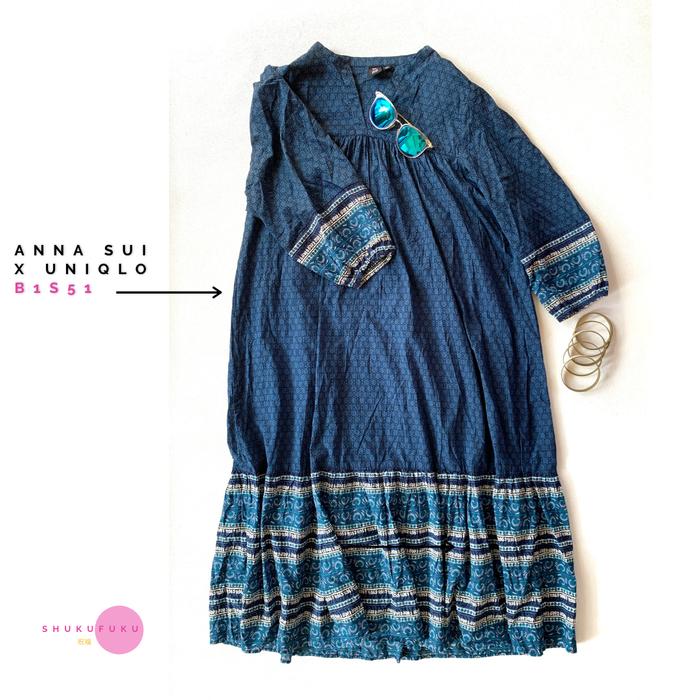 Anna Sui X Uniqlo Maxi Dress, size L