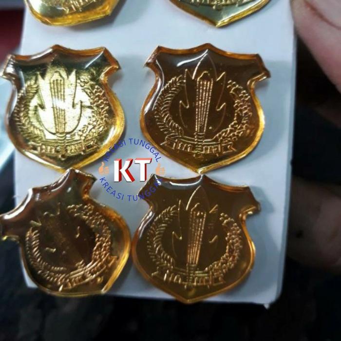 Pin Security bagus pin satpam kuning