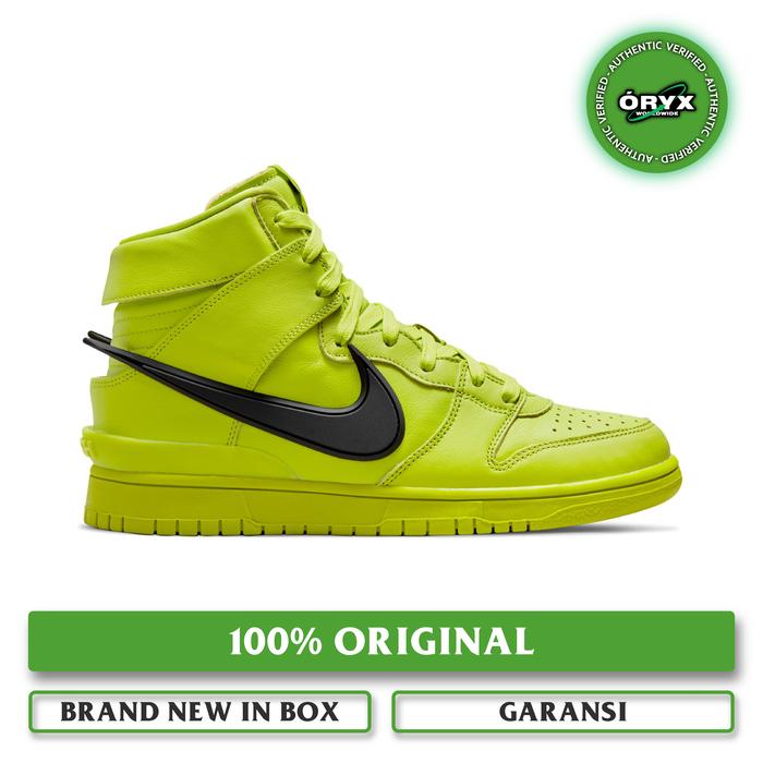 Nike Dunk High x AMBUSH Atomic Green / Flash Lime / Black