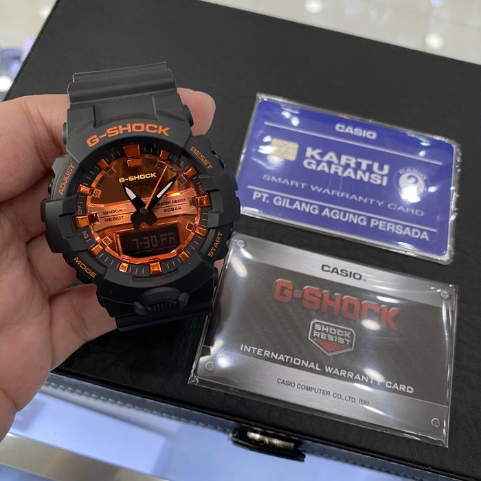 G-SHOCK GA-800BR-1ADR GARANSI RESMI 2 TAHUN