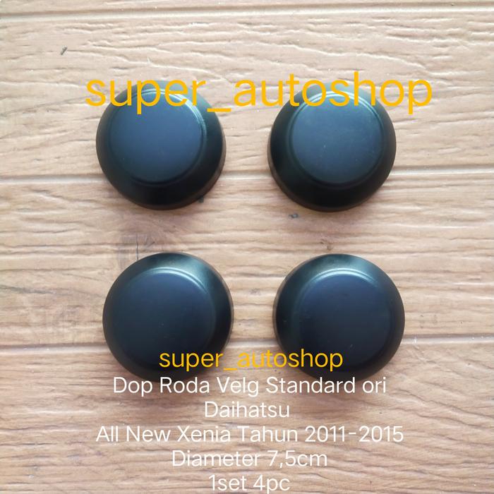 Dop Roda Velg Standard All New Xenia Tahun 2011-2015 ori 1set 4pc