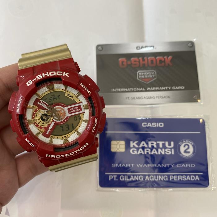 G-SHOCK GA-110CS-4ADR GARANSI RESMI 2 TAHUN
