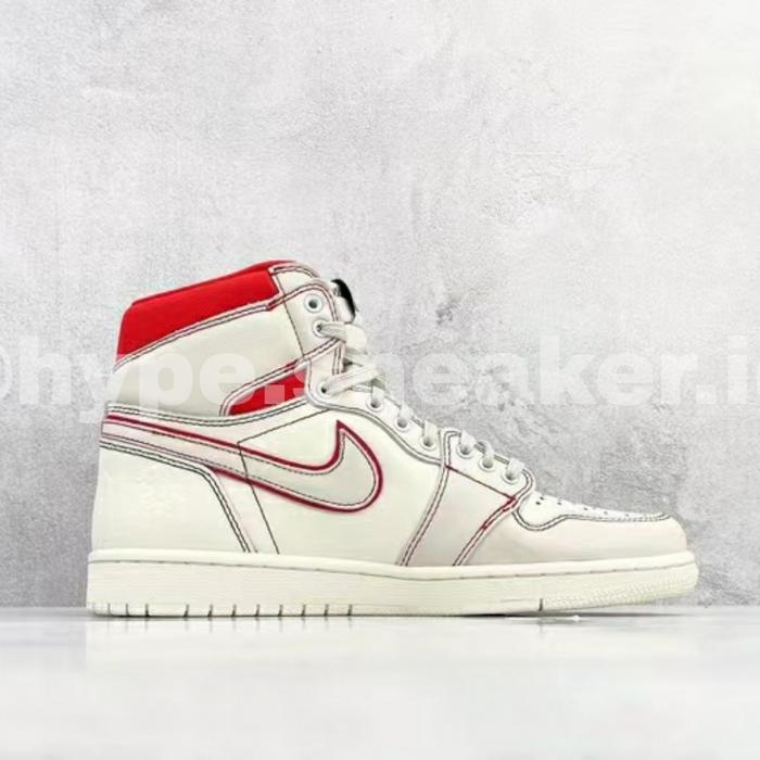Nike Air Jordan 1 High Phantom Gym Red