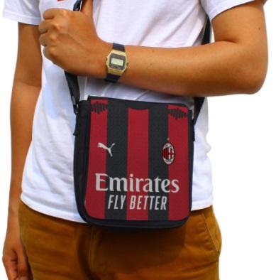 Tas Slempang Tas Slempang Kecil Ac Milan Disain Jersey Home 2020/2021
