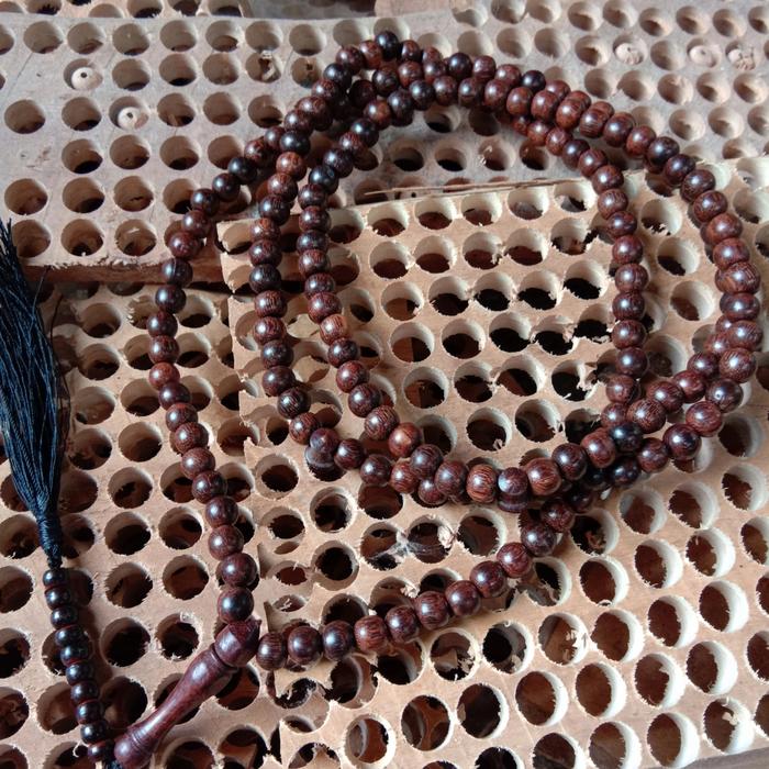 Tasbih Galih Asem QODIRIAH 165 Butir Pembatas Tiap 55