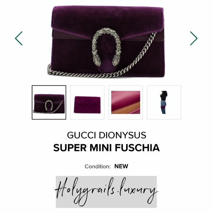 Gucci Dionysus Super Mini Fuschia