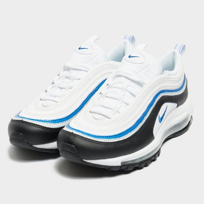 Nike Air Max 97 GS "White/Signal Blue/Pure Platinum" Original BNIB