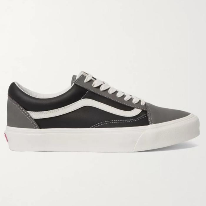 Vans Vault OG Oldskool Lx Leather Charcoal Black