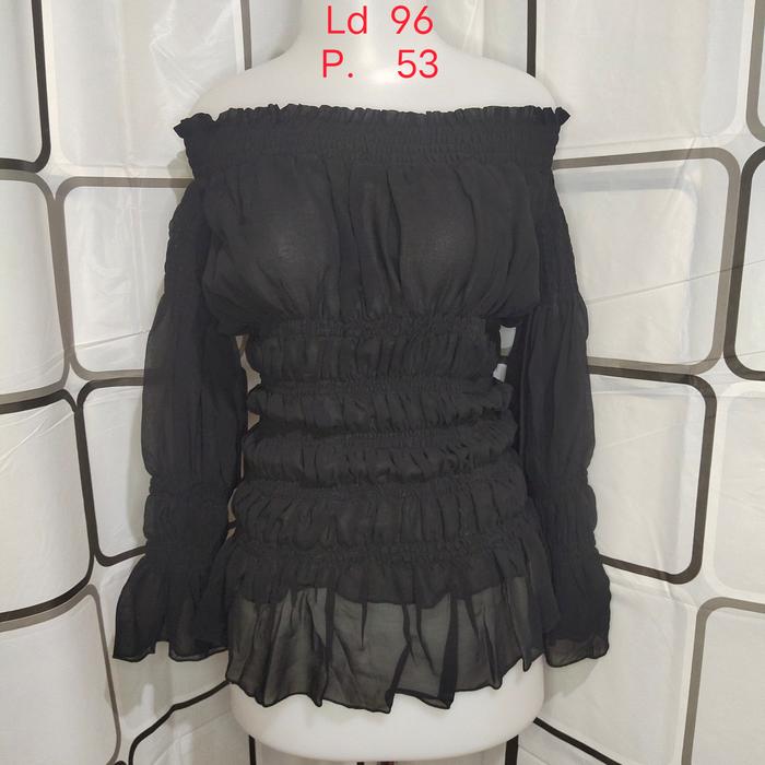 Atasan wanita Blouse import Kualitas Butik Shopakholic 96