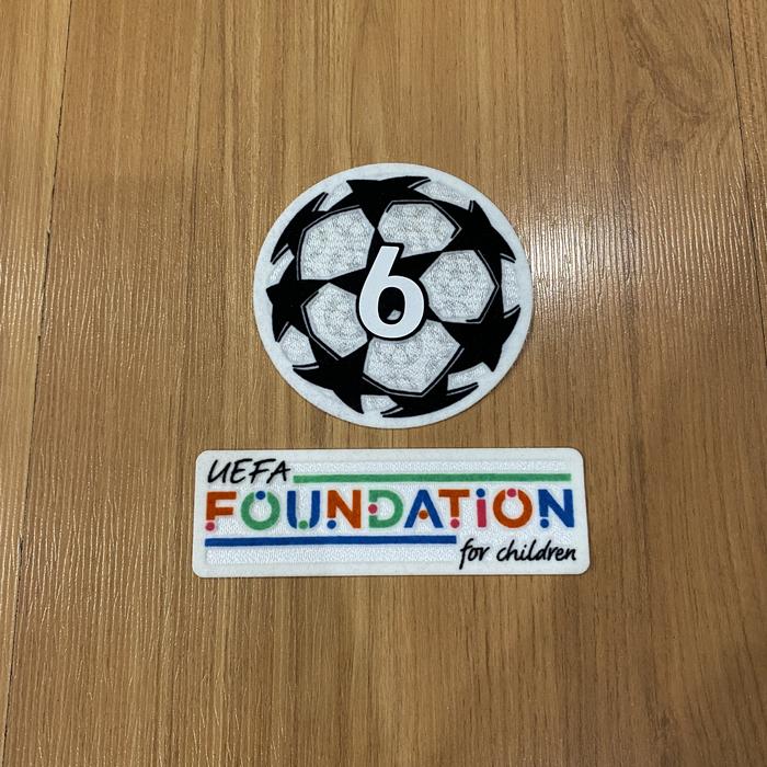 Patch Original Starball 6 + Foundation 2021/2022 - 2023/2024 for Bayern Munchen & Liverpool