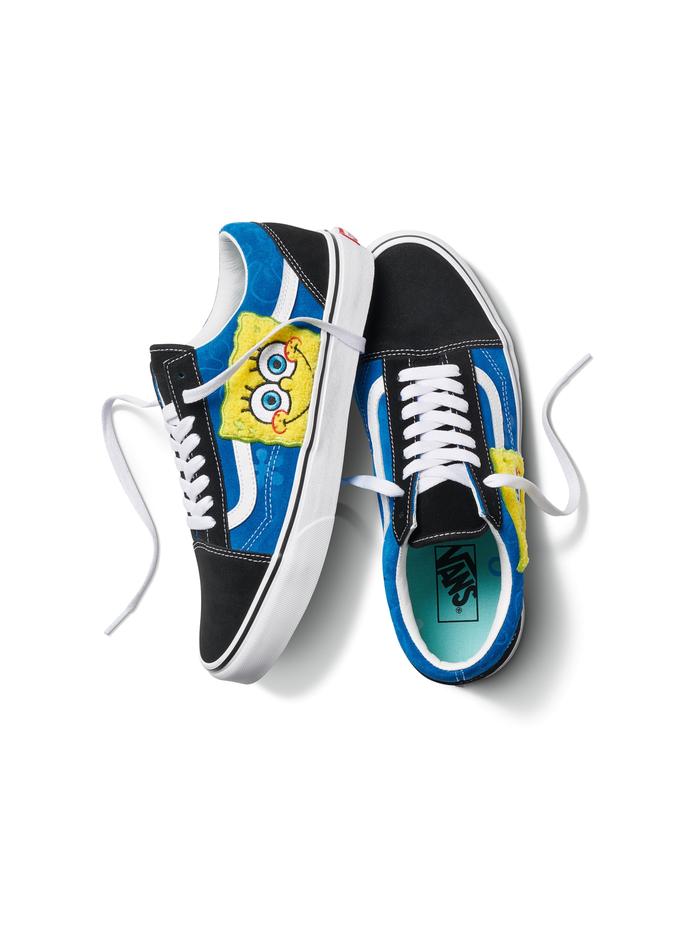 Vans X Spongebob Old Skool Black/Blue