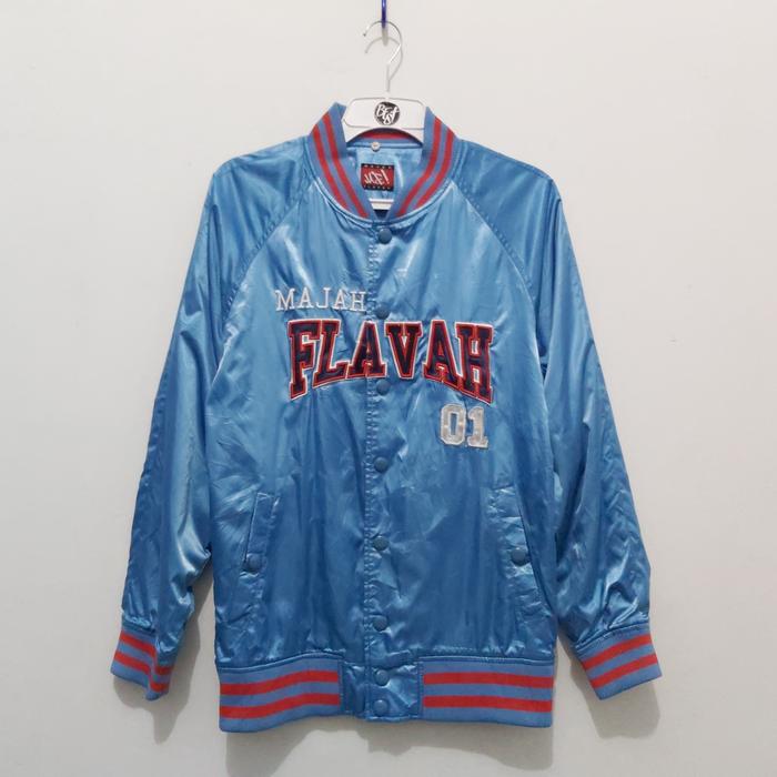 Varsity "MAJAH FLAVAH" Undaground hiphop 1992 (biru)