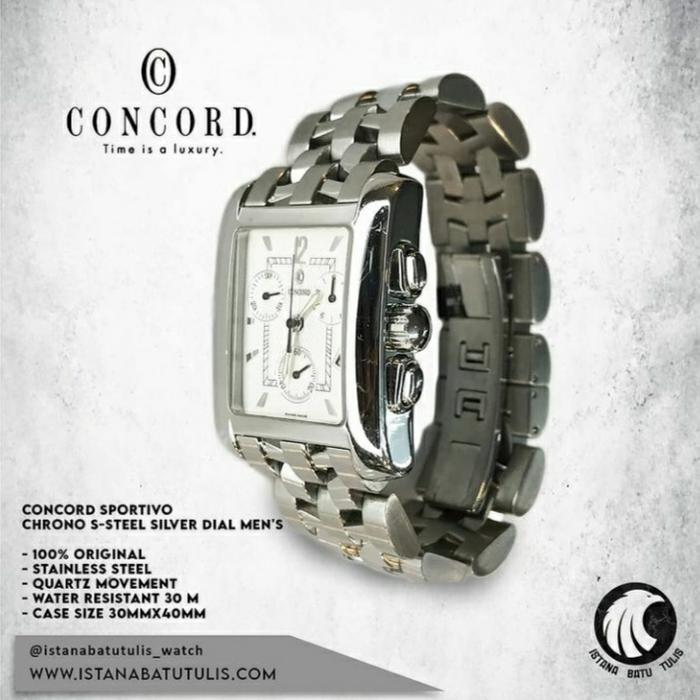 Jam Tangan Pria CONCORD Original